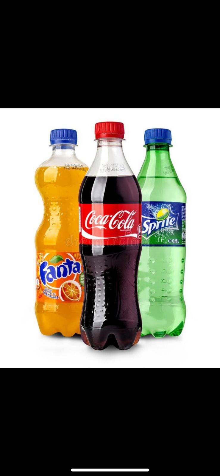 Кола, фанта, спрайт - 0,5